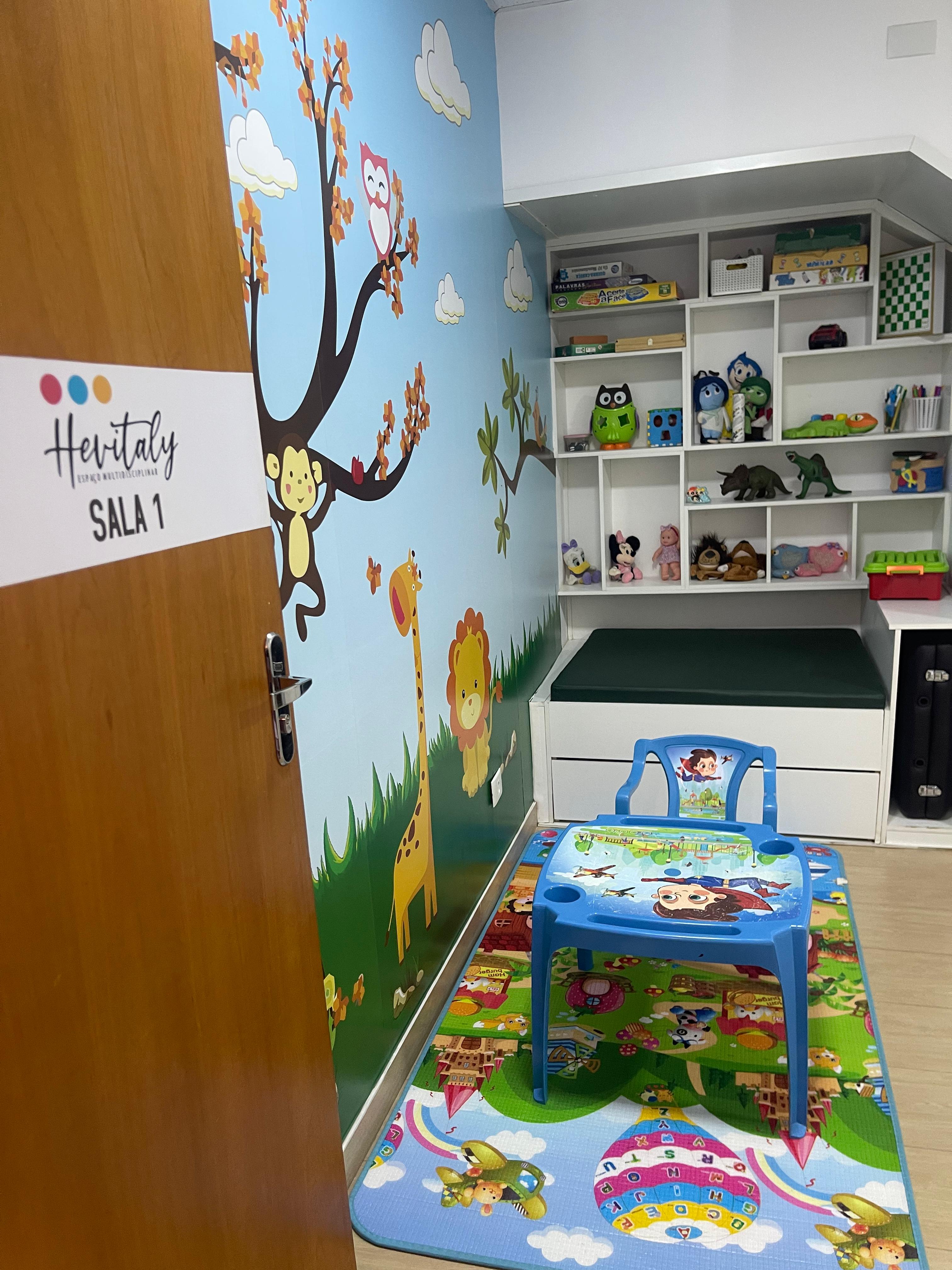 Sala de atendimento infantil